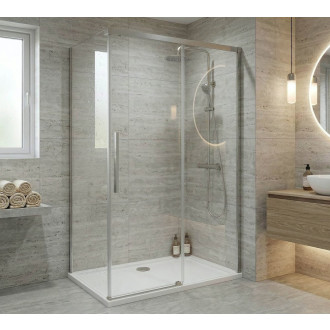 LUXOR obdélníkový sprchový kout 1100x800mm L/P varianta GU1211CHGU5680CH