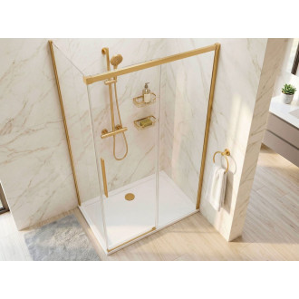LUXOR GOLD MATT obdélníkový sprchový kout 1400x1000mm L/P varianta