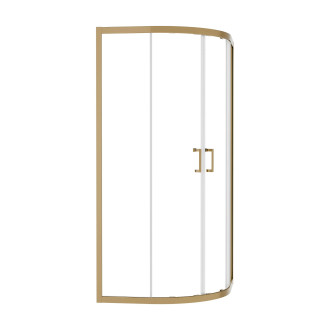 Čtvrtkruhový sprchový kout MODERN GOLD 190
