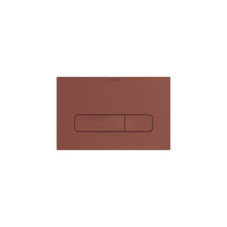 KLUDI-UNIFIX OVLÁDACÍ TLAČÍTKO 24X15 H1,2CM MATNÁ CIHLOVÁ 30PP01O5