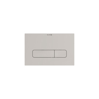 KLUDI-UNIFIX OVLÁDACÍ TLAČÍTKO 24X15 H1,2CM MATNÁ SVĚTLE ŠEDÁ 30PP01O2