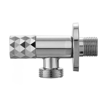 Rohový ventil Diamond 03 1/2" x 3/4" Chrome