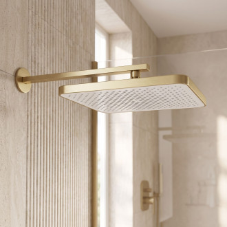 Rea JS-032 Brushed Gold Obdélníková dešťová sprcha REA-P0396