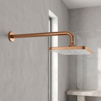 Rea JS-032 Brushed Copper Obdélníková dešťová sprcha REA-P0397