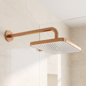 Rea JS-032 Brushed Copper Obdélníková dešťová sprcha REA-P0397