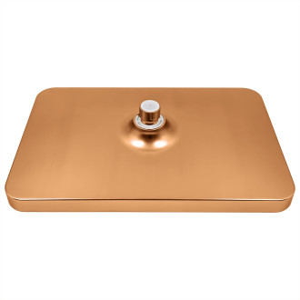 Rea JS-032 Brushed Copper Obdélníková dešťová sprcha REA-P0397