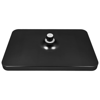 Rea JS-032 Black Obdélníková dešťová sprcha REA-P0393