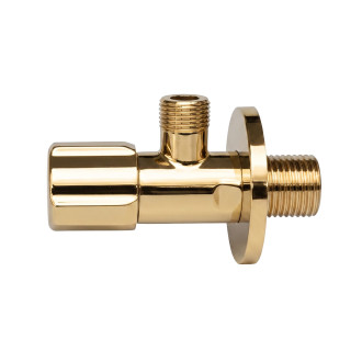 REA "Rohový ventil 02 1/2"" x 3/8"" Brush Gold" REA-12006
