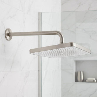 Rea JS-032 Brushed Nickel Obdélníková dešťová sprcha REA-P0394