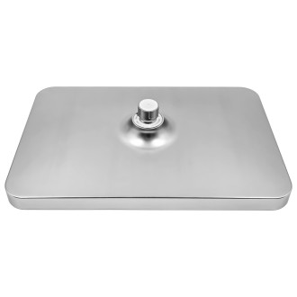Rea JS-032 Brushed Nickel Obdélníková dešťová sprcha REA-P0394