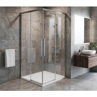 LUXOR čtvercový sprchový kout 900x900mm, rohový vstup GU2290CH