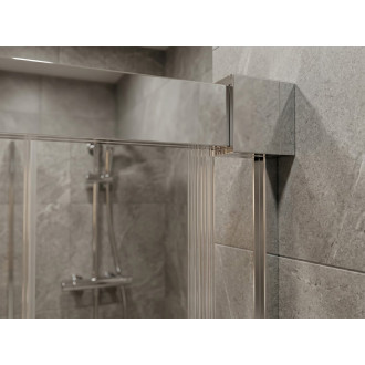 LUXOR čtvercový sprchový kout 1000x1000mm, rohový vstup