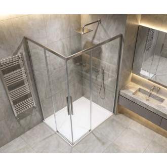 LUXOR obdélníkový sprchový kout 900x800mm L/P varianta, rohový vstup