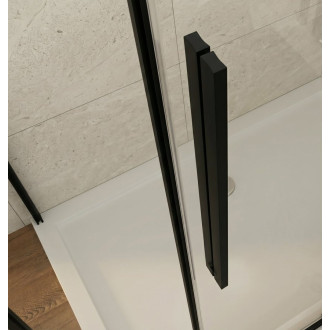 LUXOR BLACK obdélníkový sprchový kout 1000x900mm L/P varianta, rohový vstup
