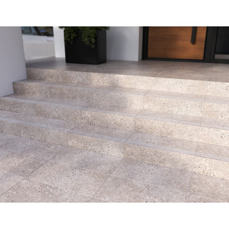 Schodovka Fineza Breccia béžová 30x60 cm mat SCBRECCIA36BE