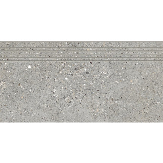Schodovka Fineza Breccia šedá 30x60 cm mat SCBRECCIA36GR