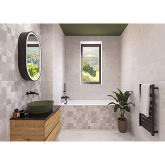 Obklad Fineza Alpin šedá 30x60 cm mat ALPIN36GR