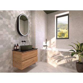 Obklad Fineza Alpin šedá 30x60 cm mat ALPIN36GR