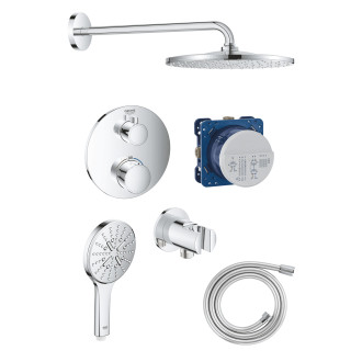Sprchový systém Grohe s termostatickou baterií chrom GBAL8