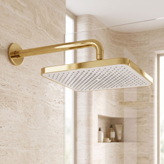 Obdélníková dešťová sprcha REA JS-032 Gold