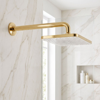 Obdélníková dešťová sprcha REA JS-032 Gold
