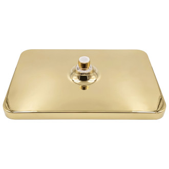 Obdélníková dešťová sprcha REA JS-032 Gold