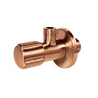 Rohový ventil 02 1/2" x 3/8" Brush Copper