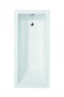 Obdélníková vana MODERN SLIM - 140 × 70 cm, s nožičkami