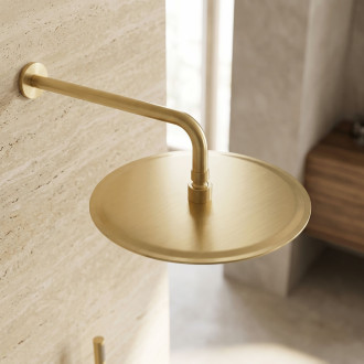 Kulatá dešťová sprcha REA JS-P014BG 25cm Brush Gold