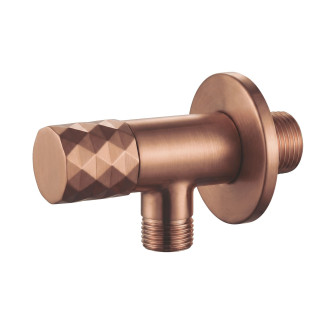 Rohový ventil Diamond 03 1/2" x 3/8" Brush Copper