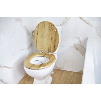 wc sedátko Wenge, MDF, soft-close KD02181098