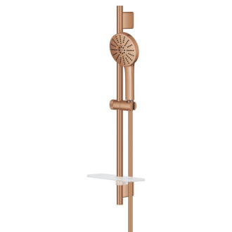 Sprchový set Grohe Vitalio Joy+ s poličkou kartáčovaný Warm Sunset 134866DL00