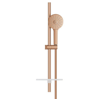 Sprchový set Grohe Euphoria s poličkou kartáčovaný Warm Sunset 134884DL00