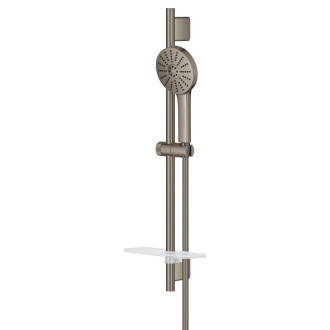 Sprchový set Grohe Euphoria s poličkou kartáčovaný Hard Graphite 134884AL00