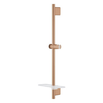 Sprchová tyč Grohe Rainshower SmartActive s poličkou kartáčovaný Warm Sunset 26602DL0