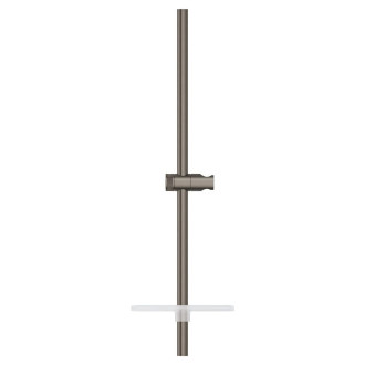 Sprchová tyč Grohe Rainshower SmartActive s poličkou kartáčovaný Hard Graphite 26602AL0