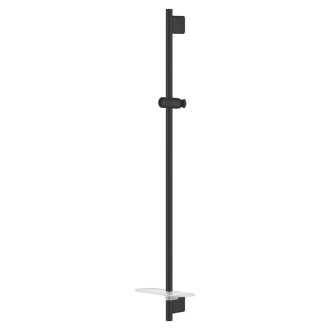 Sprchová tyč Grohe Rainshower SmartActive s poličkou matná černá 266032430