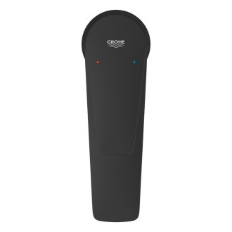Vysoká umyvadlová baterie Grohe Start Edge s clic-clacem matná černá 237772431