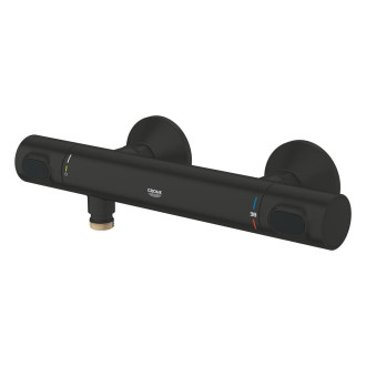 Sprchová baterie Grohe Precision Flow bez sprchového setu 150 mm matná černá 348402430