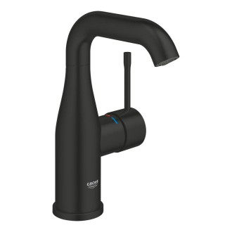 Umyvadlová baterie Grohe Essence s clic-clacem matná černá 237982431