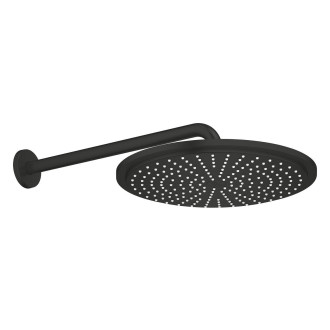 Hlavová sprcha Grohe Rainshower Cosmopolitan na stěnu včetně sprchového ramena matná černá 260662430
