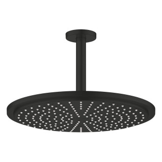 Hlavová sprcha Grohe Rainshower Cosmopolitan na strop včetně sprchového ramena matná černá 260672430