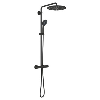 Sprchový systém Grohe Vitalio Joy s termostatickou baterií matná černá 264002431