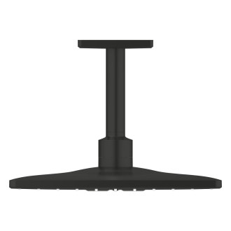 Hlavová sprcha Grohe Rainshower SmartActive Cube na strop bez podomítkového tělesa matná černá 264812430
