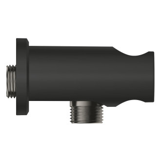 Podomítkový vývod Grohe Rainshower s držákem sprchy matná černá 266582430