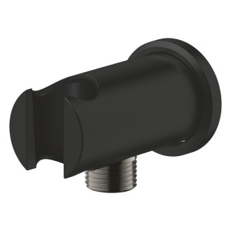 Podomítkový vývod Grohe Rainshower s držákem sprchy matná černá 266582430