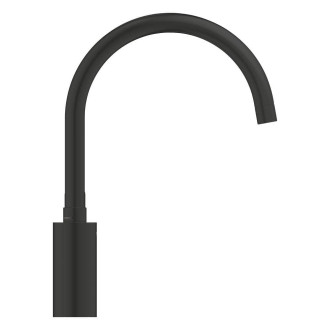 Dřezová baterie Grohe Get s otočným ramínkem matná černá 314942431