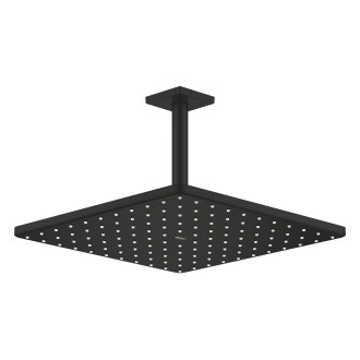 Hlavová sprcha Grohe Rainshower Mono Cube na strop včetně sprchového ramena matná černá 265662430
