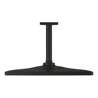 Hlavová sprcha Grohe Rainshower Mono Cube na strop včetně sprchového ramena matná černá 265662430