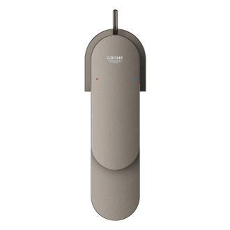 Umyvadlová baterie Grohe Plus s výpustí kartáčovaný Hard Graphite 32612AL4